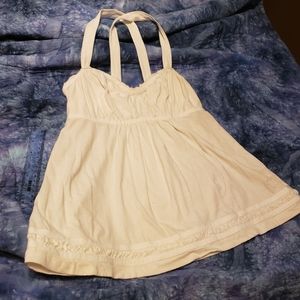 Abercrombie & Fitch White Summer Top